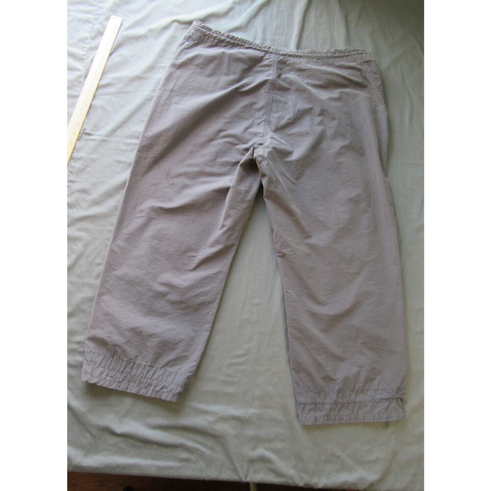 Columbia Capri Pants Women's Large Gray Hiking Outdoors Lightweight - Picture 7 of 13
